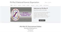 Desktop Screenshot of phirhopi.org